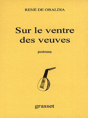 cover image of Sur le ventre des veuves